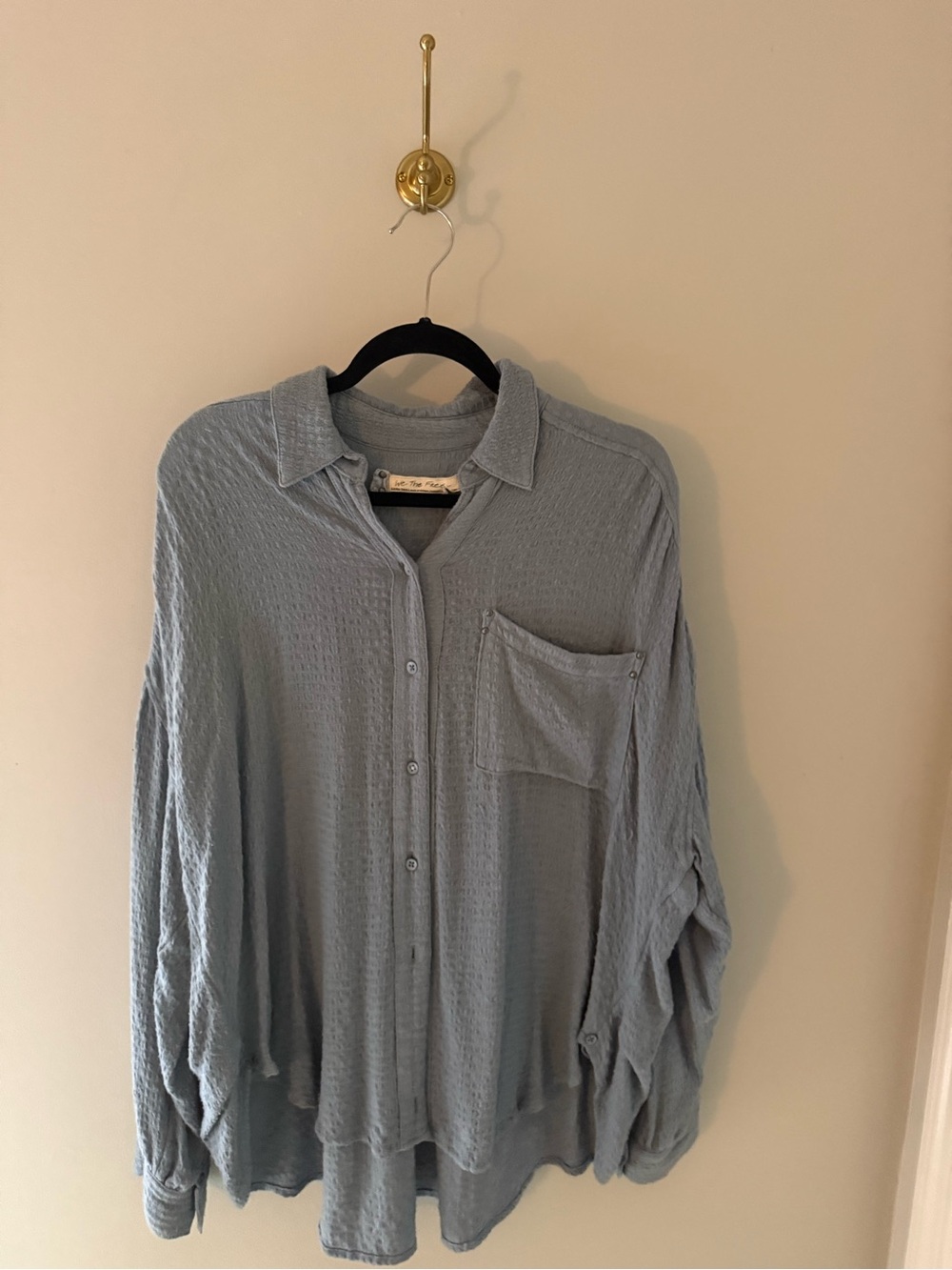 We The Free Gauze Button-Down Shirt